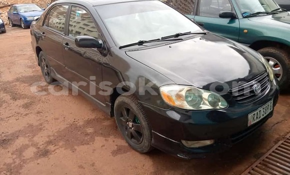 Acheter Occasion Voiture Toyota Corolla Noir à Kigali, Rwanda Acheter Occasion Voiture Toyota Corolla Noir à Kigali, Rwanda