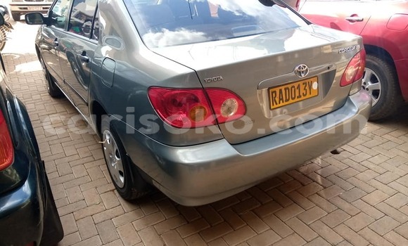 Acheter Occasion Voiture Toyota Corolla Gris à Kigali, Rwanda Acheter Occasion Voiture Toyota Corolla Gris à Kigali, Rwanda