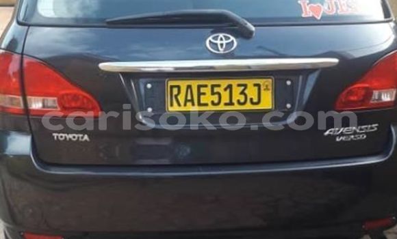 Acheter Occasion Voiture Toyota Avensis Verso Noir à Kigali, Rwanda Acheter Occasion Voiture Toyota Avensis Verso Noir à Kigali, Rwanda