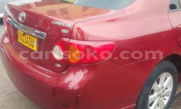 Sayi Na hannu Toyota Corolla Rouge Mota in Kigali a Rwanda Sayi Na hannu Toyota Corolla Rouge Mota in Kigali a Rwanda