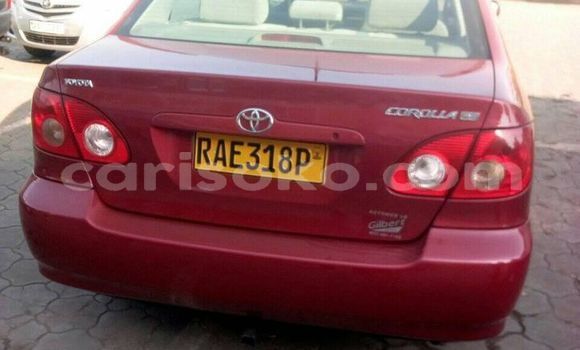 Buy Used Toyota Corolla Red Car in Kigali in Rwanda Buy Used Toyota Corolla Red Car in Kigali in Rwanda