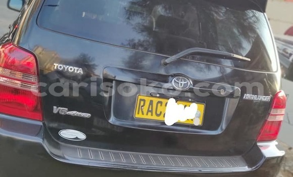 Buy Used Toyota Highlander Black Car in Kigali in Rwanda Buy Used Toyota Highlander Black Car in Kigali in Rwanda