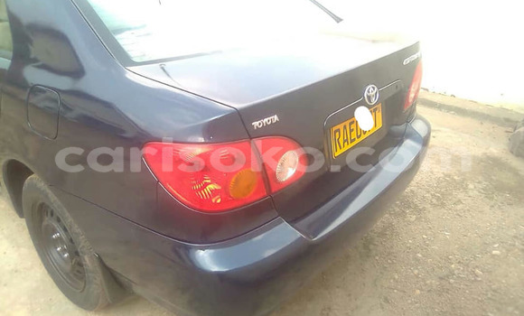 Acheter Occasion Voiture Toyota Corolla Noir à Bokwango, Rwanda Acheter Occasion Voiture Toyota Corolla Noir à Bokwango, Rwanda