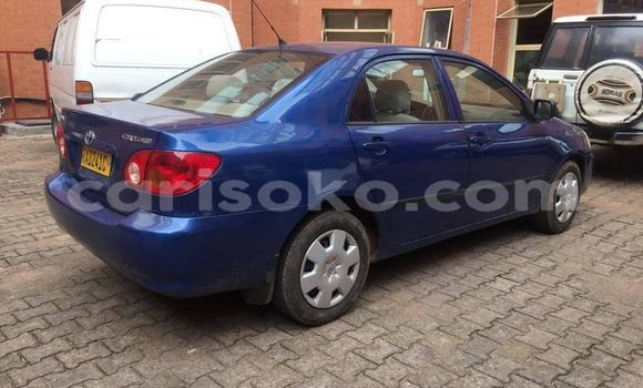 Buy Used Toyota Corolla Blue Car in Kigali in Rwanda Buy Used Toyota Corolla Blue Car in Kigali in Rwanda