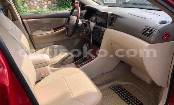 Buy Used Toyota Corolla Red Car in Kigali in Rwanda Buy Used Toyota Corolla Red Car in Kigali in Rwanda