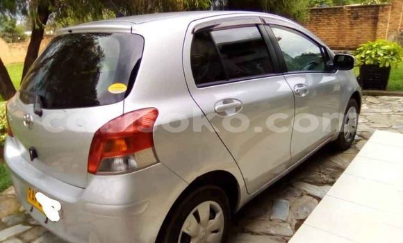 Buy Used Toyota Yaris Silver Car in Kigali in Rwanda Buy Used Toyota Yaris Silver Car in Kigali in Rwanda