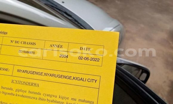 Buy Used Toyota Corolla Silver Car in Kigali in Rwanda Buy Used Toyota Corolla Silver Car in Kigali in Rwanda