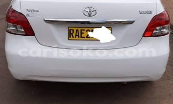 Buy Used Toyota Yaris White Car in Kigali in Rwanda Buy Used Toyota Yaris White Car in Kigali in Rwanda