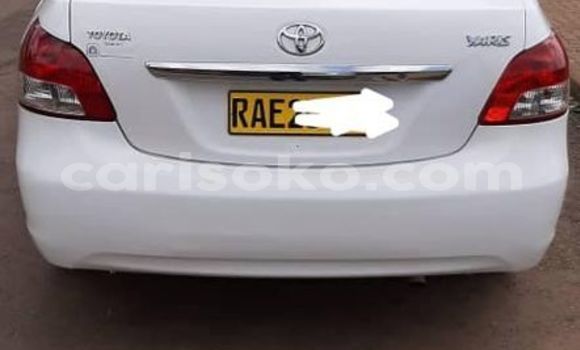 Buy Used Toyota Yaris White Car in Kigali in Rwanda Buy Used Toyota Yaris White Car in Kigali in Rwanda