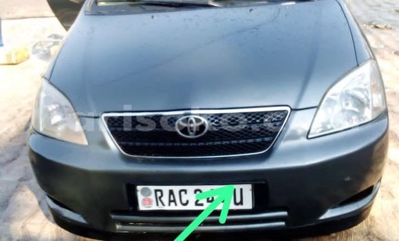 Sayi Na hannu Toyota Corolla Noir Mota in Kigali a Rwanda Sayi Na hannu Toyota Corolla Noir Mota in Kigali a Rwanda