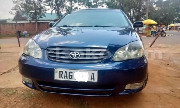 Sayi Na hannu Toyota Corolla Bleu Mota in Kigali a Rwanda Sayi Na hannu Toyota Corolla Bleu Mota in Kigali a Rwanda