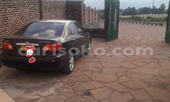 Acheter Occasion Voiture Toyota Altis Noir à Kigali, Rwanda Acheter Occasion Voiture Toyota Altis Noir à Kigali, Rwanda