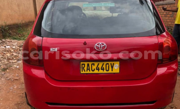 Sayi Na hannu Toyota Allex Rouge Mota in Kigali a Rwanda Sayi Na hannu Toyota Allex Rouge Mota in Kigali a Rwanda