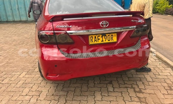 Acheter Occasion Voiture Toyota Corolla Rouge à Kigali, Rwanda Acheter Occasion Voiture Toyota Corolla Rouge à Kigali, Rwanda