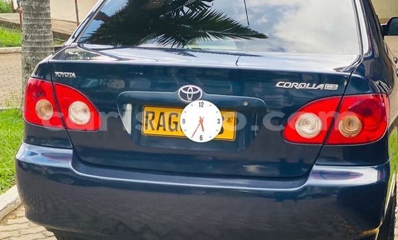 Buy Used Toyota Corolla Blue Car in Kigali in Rwanda Buy Used Toyota Corolla Blue Car in Kigali in Rwanda