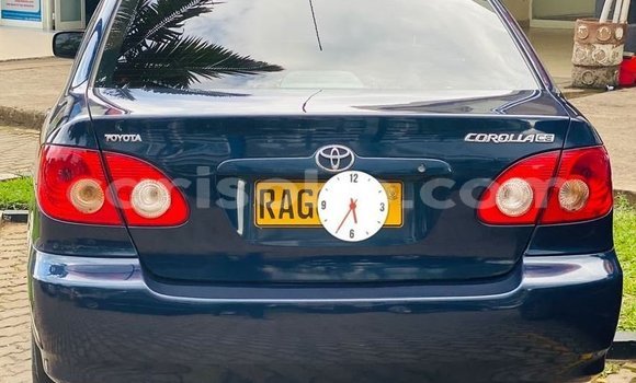 Buy Used Toyota Corolla Blue Car in Kigali in Rwanda Buy Used Toyota Corolla Blue Car in Kigali in Rwanda