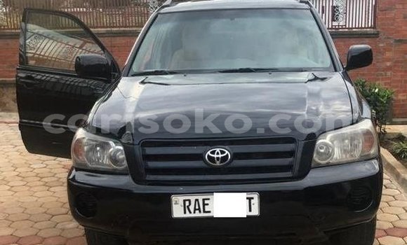 Acheter Occasion Voiture Toyota Highlander Noir à Kigali, Rwanda