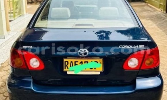 Acheter Occasion Voiture Toyota Corolla Bleu à Kigali, Rwanda Acheter Occasion Voiture Toyota Corolla Bleu à Kigali, Rwanda