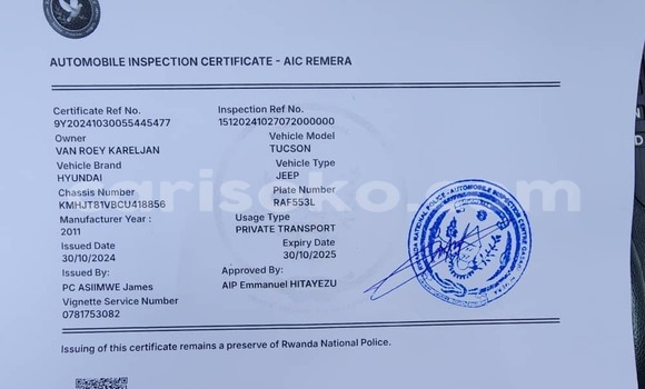 Buy Used Hyundai Tucson Grey/silver Car in Kigali in Rwanda Buy Used Hyundai Tucson Grey/silver Car in Kigali in Rwanda