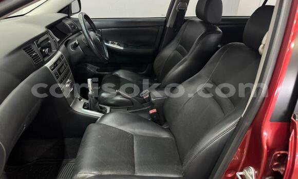 Acheter Occasion Voiture Toyota Runx Rouge à Kigali, Rwanda Acheter Occasion Voiture Toyota Runx Rouge à Kigali, Rwanda