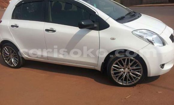 Buy Used Toyota Yaris White Car in Kigali in Rwanda Buy Used Toyota Yaris White Car in Kigali in Rwanda