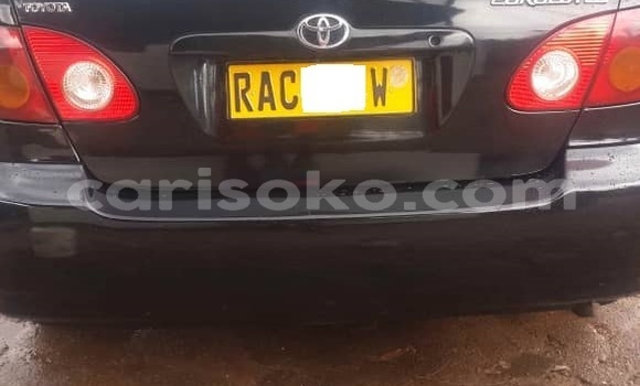 Sayi Na hannu Toyota Corolla Noir Mota in Kigali a Rwanda Sayi Na hannu Toyota Corolla Noir Mota in Kigali a Rwanda