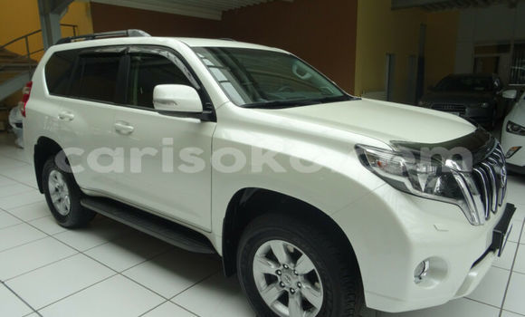 Buy Import Toyota Land Cruiser Prado White Car in Kigali in Rwanda Buy Import Toyota Land Cruiser Prado White Car in Kigali in Rwanda