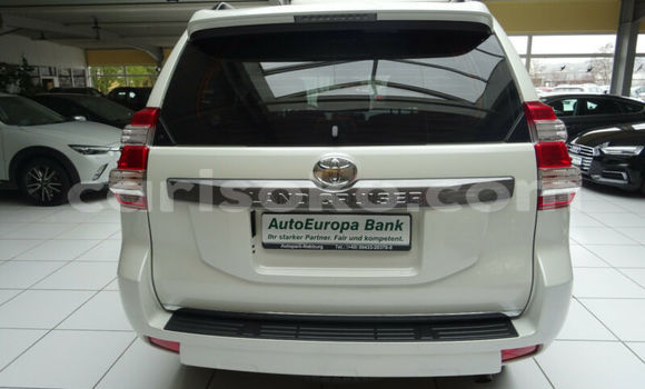 Buy Import Toyota Land Cruiser Prado White Car in Kigali in Rwanda Buy Import Toyota Land Cruiser Prado White Car in Kigali in Rwanda