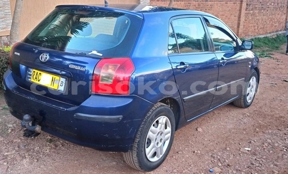 Sayi Na hannu Toyota Corolla Bleu Mota in Kigali a Rwanda Sayi Na hannu Toyota Corolla Bleu Mota in Kigali a Rwanda