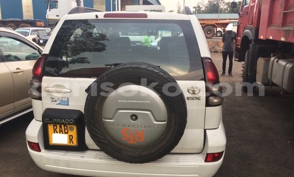 Buy Used Toyota Land Cruiser Prado White Car in Kigali in Rwanda Buy Used Toyota Land Cruiser Prado White Car in Kigali in Rwanda