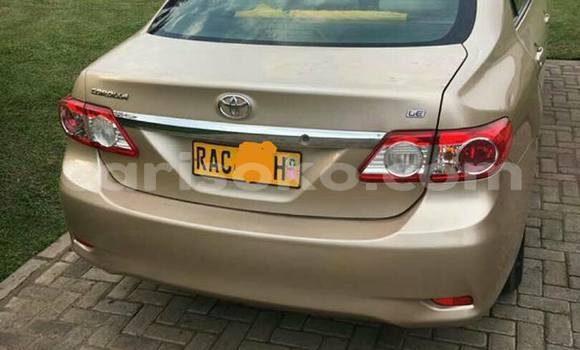 Acheter Occasion Voiture Toyota Corolla Beige à Kigali, Rwanda Acheter Occasion Voiture Toyota Corolla Beige à Kigali, Rwanda