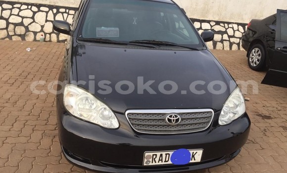 Acheter Occasion Voiture Toyota Corolla Noir à Gicumbi au Rwanda Acheter Occasion Voiture Toyota Corolla Noir à Gicumbi au Rwanda