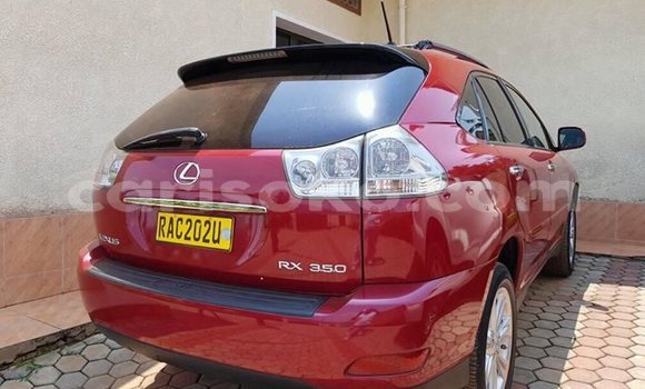 Acheter Occasion Voiture Lexus RX 350 Rouge à Kigali au Rwanda Acheter Occasion Voiture Lexus RX 350 Rouge à Kigali au Rwanda