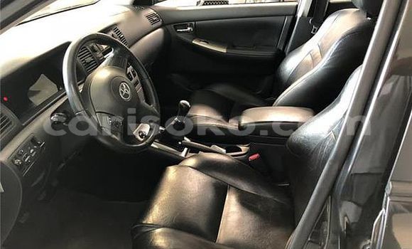 Acheter Occasion Voiture Toyota Corolla Noir à Kigali, Rwanda Acheter Occasion Voiture Toyota Corolla Noir à Kigali, Rwanda